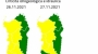 immagine anteprima: Piogge, codice giallo il 26 e 27 novembre